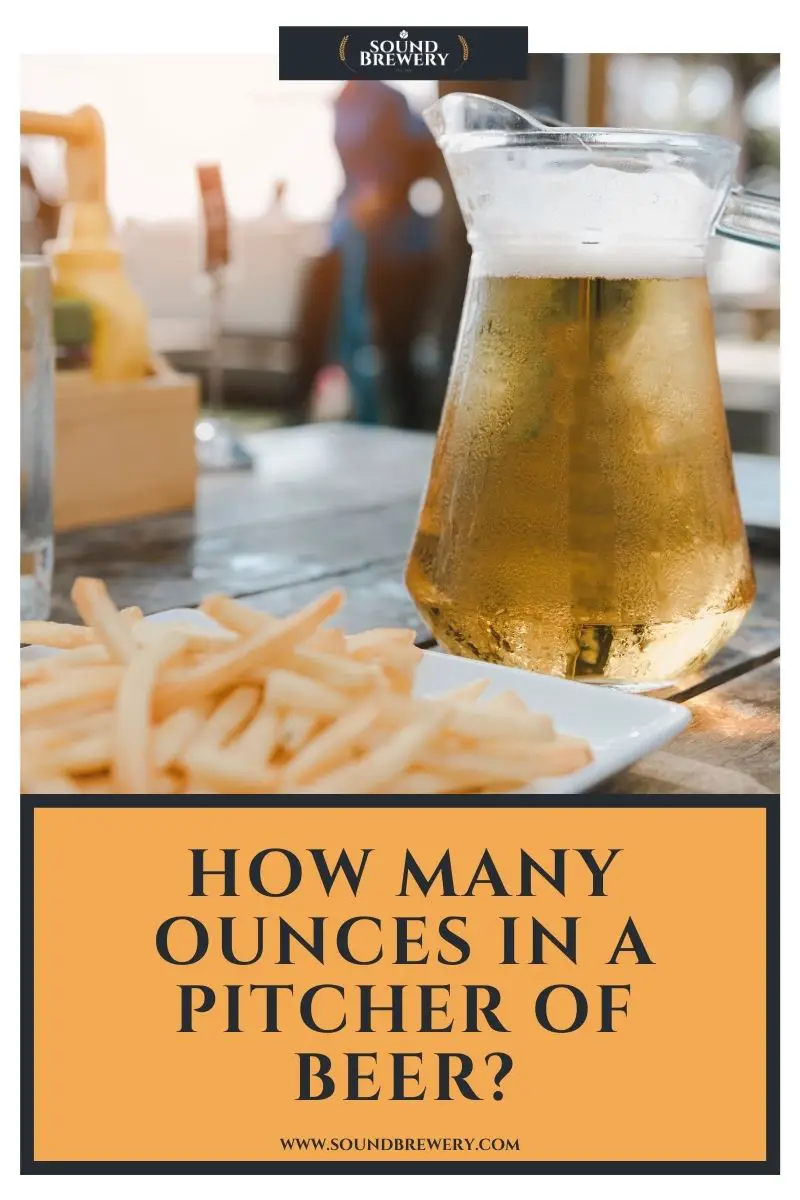 How Many Ounces In a Pitcher of Beer? Pitcher to Yourself OK? - Sound Brewery - Brewing & Beer Reviews & Guides
