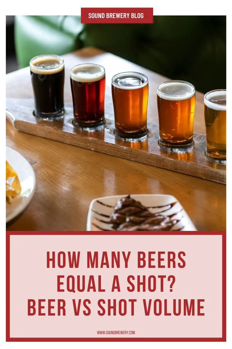How Many Shots Equals a Beer 2 How Many Shots Equals a Beer