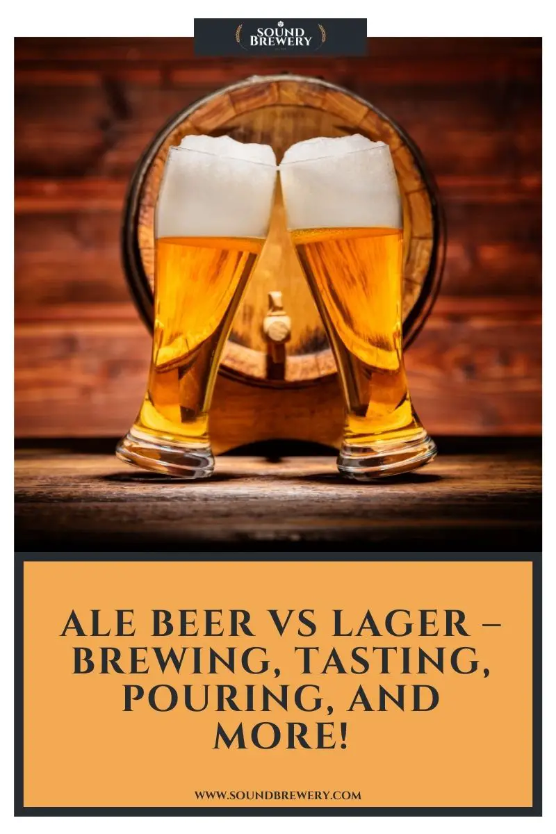 Ale Beer vs Lager Brewing, Tasting, Pouring, and More!