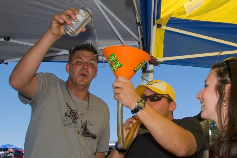 Funneling Beer How to Use a Beer Bong Like a Pro