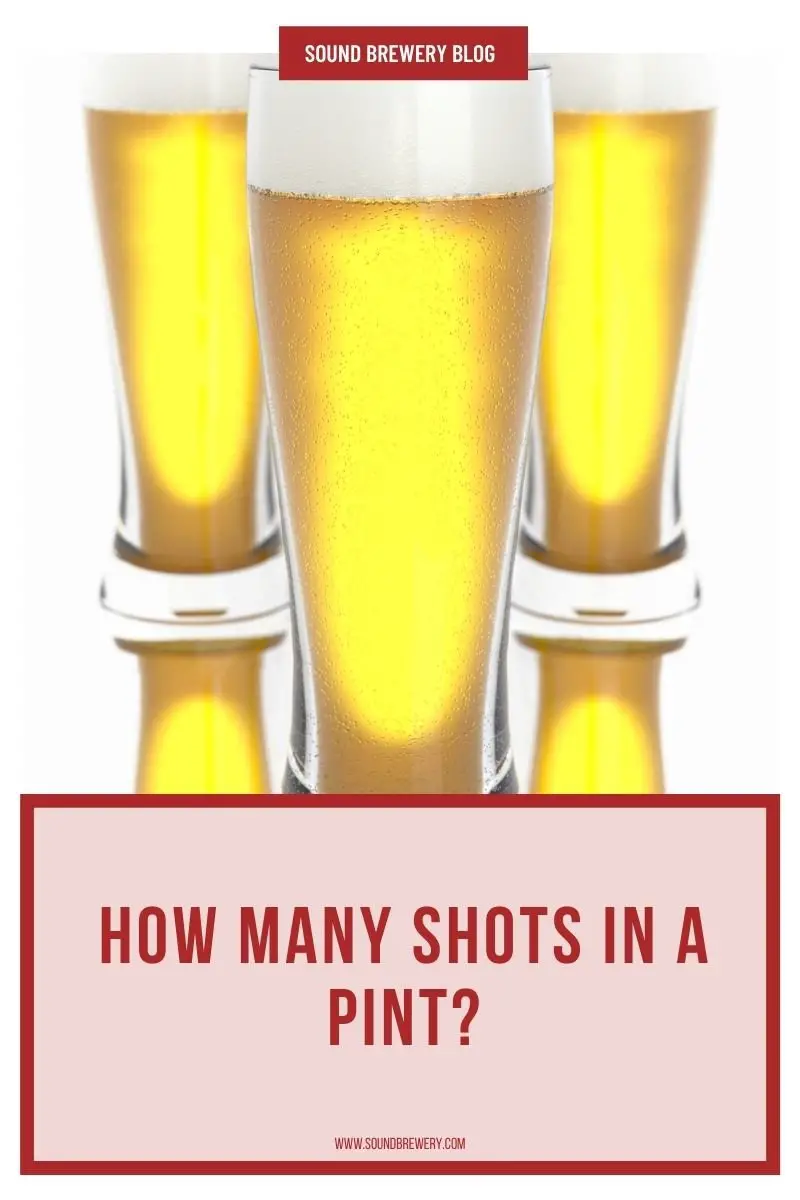 How Many Shots in a Pint? How Many Shots in a Can of Beer? - Sound Brewery - Brewing & Beer Reviews & Guides
