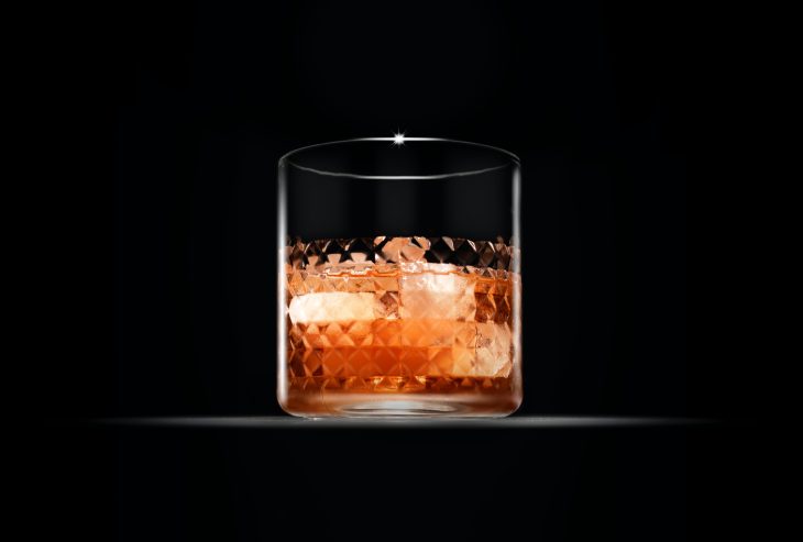 Whisky in a glass